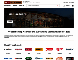 triohardware.com screenshot