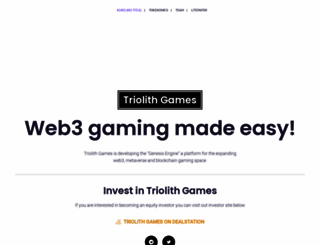 triolith.com screenshot