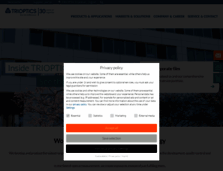 trioptics.com screenshot