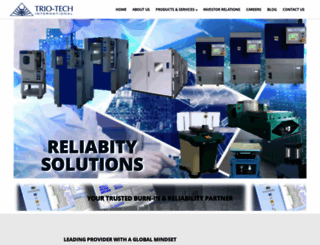 triotech.com screenshot
