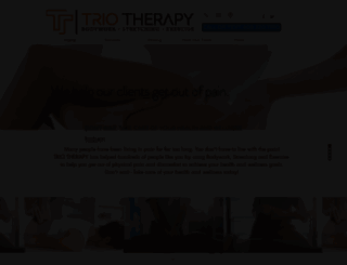 triotherapy.com screenshot
