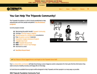 tripawds.org screenshot