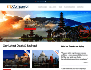 tripcompanion.com screenshot