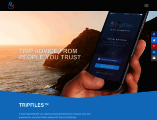 tripfiles.com screenshot