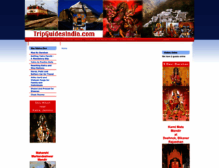 tripguidesindia.com screenshot