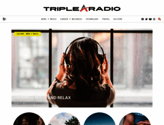 triplearadio.com screenshot