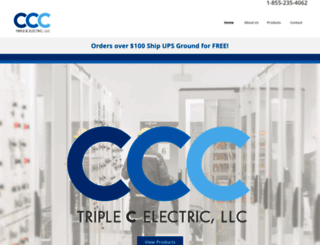 triplec-electric.com screenshot