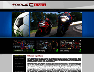 triplecsports.com screenshot