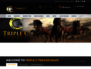 triplectrailersales.com screenshot