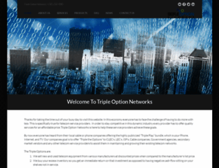 tripleoptionnetworks.com screenshot