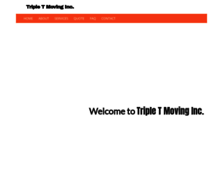 tripletmoving.com screenshot