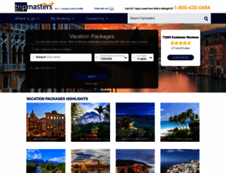 tripmasters.com screenshot