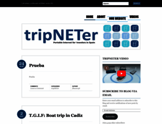 tripneter.wordpress.com screenshot