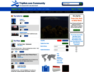 tripnut.com screenshot
