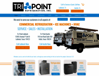 tripointrefrigeration.com screenshot
