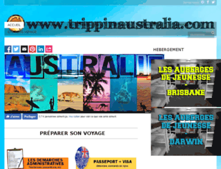trippinaustralia.com screenshot