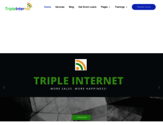 trippleinternet.com screenshot