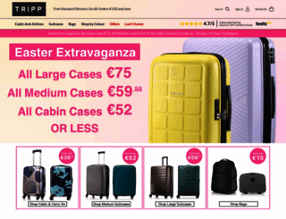 trippluggage.ie screenshot