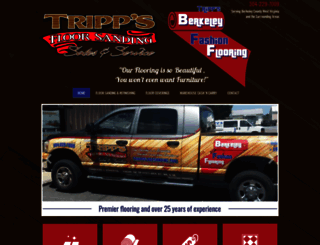 trippsfloorsanding.com screenshot