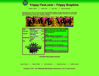 trippy-text.com screenshot