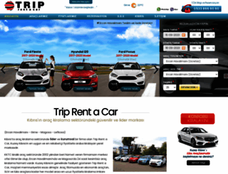 triprentacar.com.tr screenshot