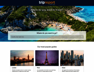 tripreport.com screenshot