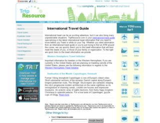tripresource.com screenshot