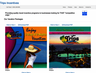 tripsincentives.com screenshot