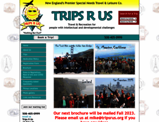 tripsrus.org screenshot