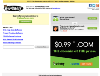triptasoftware.com screenshot