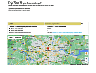 triptimeto.com screenshot