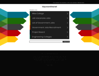 tripuraonline.net screenshot