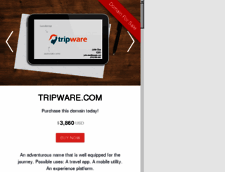 tripware.com screenshot