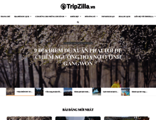 tripzilla.vn screenshot