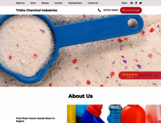 trisha-chemical-industries.ueniweb.com screenshot