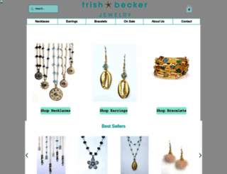 trishbeckerjewelry.com screenshot