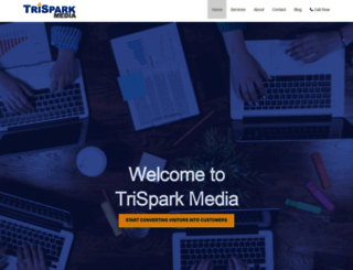 trisparkmedia.com screenshot