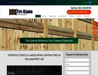 tristatefenceandlawn.com screenshot