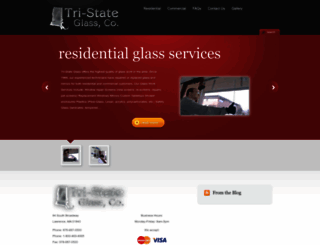 tristateglassco.com screenshot