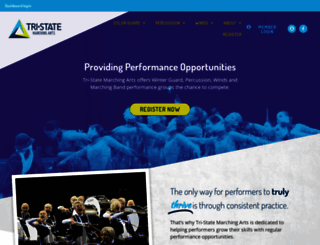 tristatemarchingarts.org screenshot