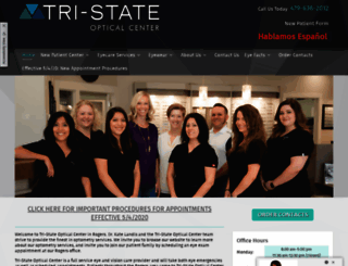 tristateoptical.com screenshot