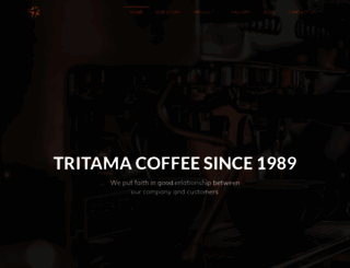 tritama.coffee screenshot