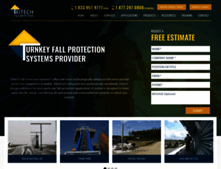 tritechfallprotection.com screenshot