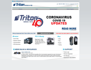 tritonatm.com screenshot