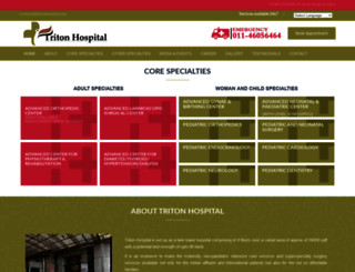 tritonhospital.com screenshot