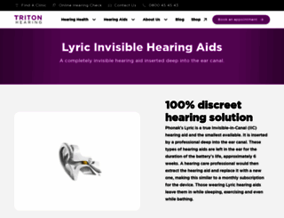 tritonlyric.co.nz screenshot