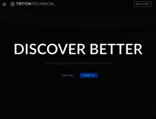 tritontechnical.com screenshot