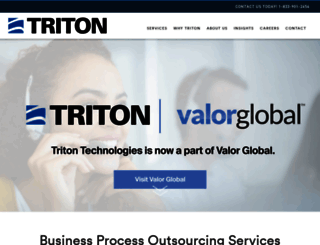 tritontechnology.com screenshot