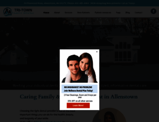 tritownfamilydental.com screenshot