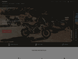 triumph-motorcycles.ca screenshot